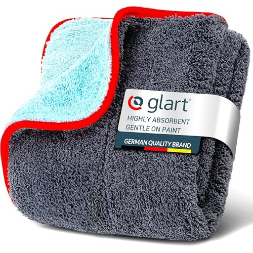 Glart 471PP Microfibre Polishing Cloths, 60 x 40 cm, Anthracite-Blue, Pack of 5 — image 1
