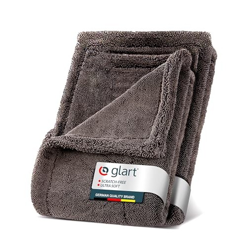 Glart Twist Microfibre Car Drying Cloth Set, 80 x 55 cm and 60 x 40 cm — image 1