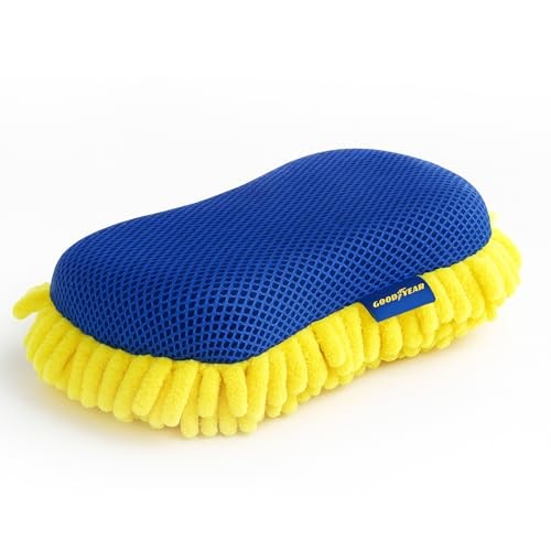 Goodyear 2-in-1 Noodle Microfibre Car Sponge, Standard — image 1