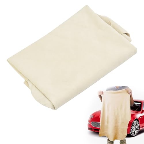 HEIZHU Natural Chamois Leather Cloth 60 x 40 cm — image 1
