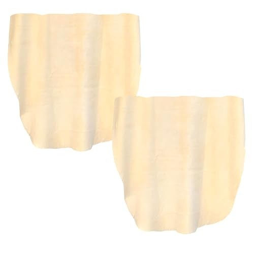 HIDMD Natural Chamois Leather Car Drying Cloths, 2 Pack, 40 x 50 cm — image 1