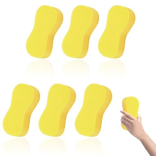 Dianfen Jumbo Car Wash Sponges, 6-Piece Set — image 1