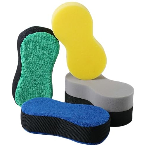 K-STH 5-Pack Microfibre and High-Density Car Cleaning Sponges — image 1