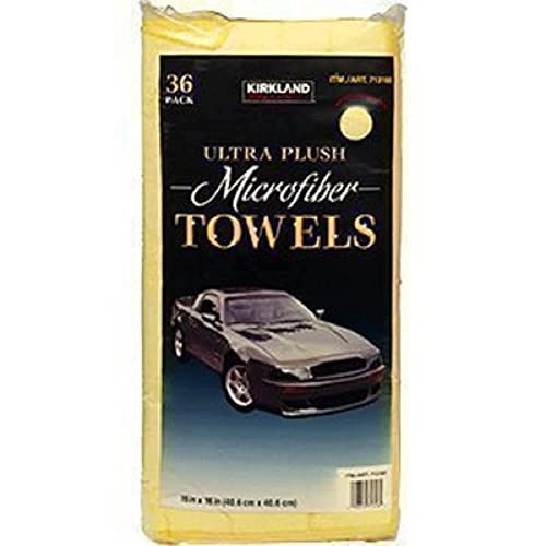Kirkland Signature Ultra Plush Microfibre Towels, 36 Pack — image 1