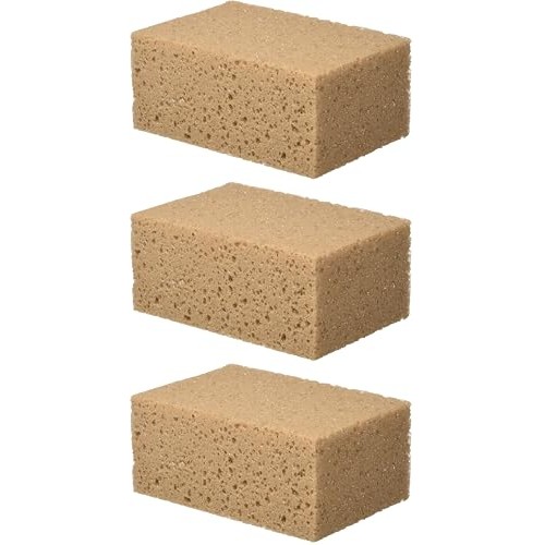 Lampa 37100 Brown Synthetic Car Washing Sponges, Lightweight Pack of 3 — image 1