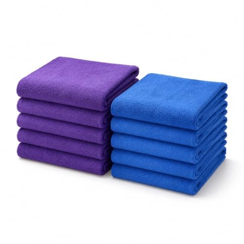 CA Detailing Edgeless Microfibre Car Drying Towels, 500GSM, 60 x 40cm, 10 Pack — image 1