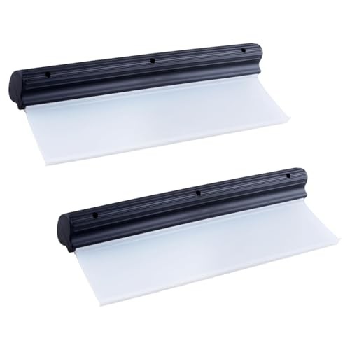 LEONTOOL 12-Inch Silicone Car Squeegee, Two-Pack — image 1