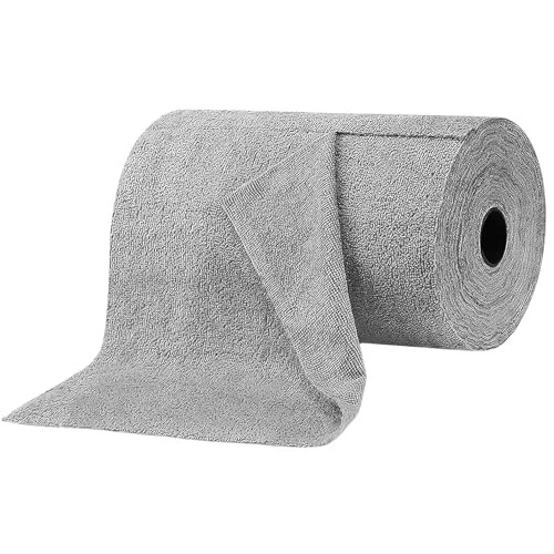 Lichi Grey Microfibre Cloth Roll, 20 Reusable Tear-Away Sheets — image 1