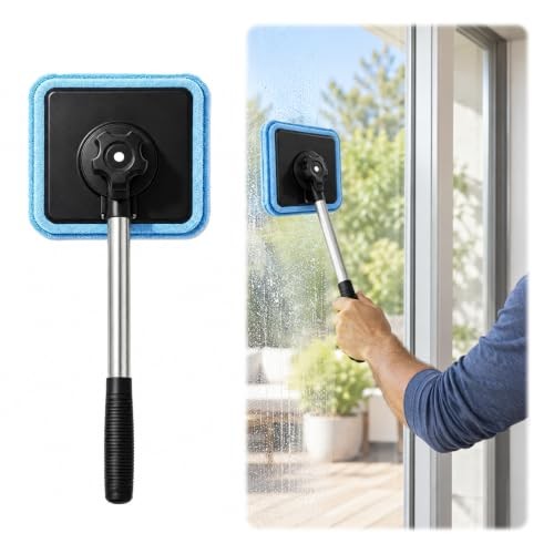 Generic Dual-Sided Magnetic Windscreen Cleaner with Squeegee — image 1