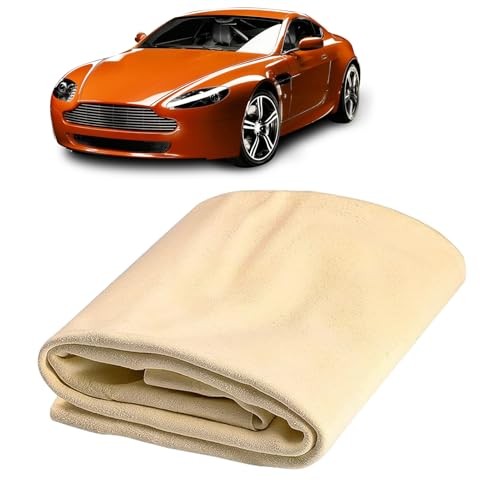 Nuqin Natural Chamois Leather Drying Cloth, Yellow, 30 x 40 cm — image 1