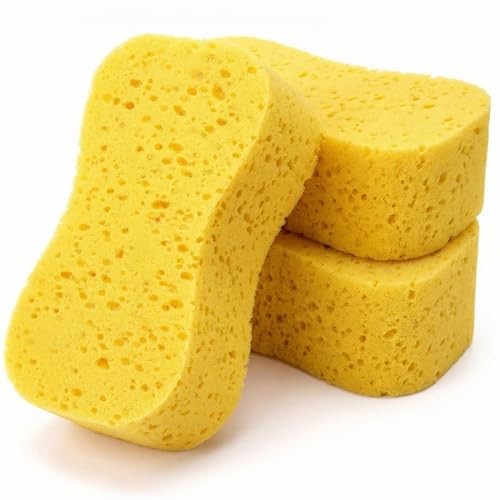 QWORK 3-Piece Car Wash Sponge Set, 23 × 11 × 4.5 cm — image 1