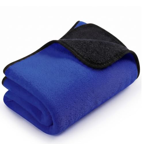 saerryor Blue Microfibre Car Drying Towel 90 x 60cm, 500gsm — image 1