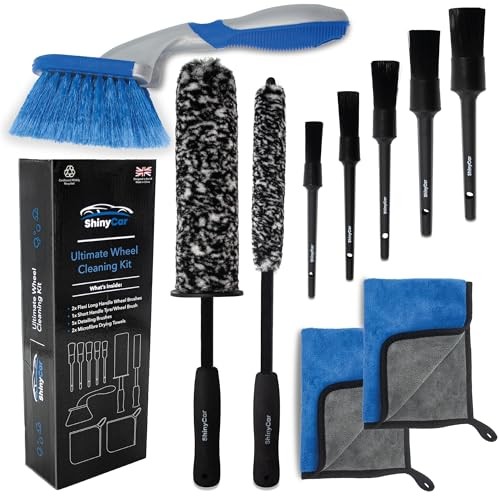 ShinyCar Ultimate Wheel Brush Kit for Alloy and Tyre Cleaning — image 1