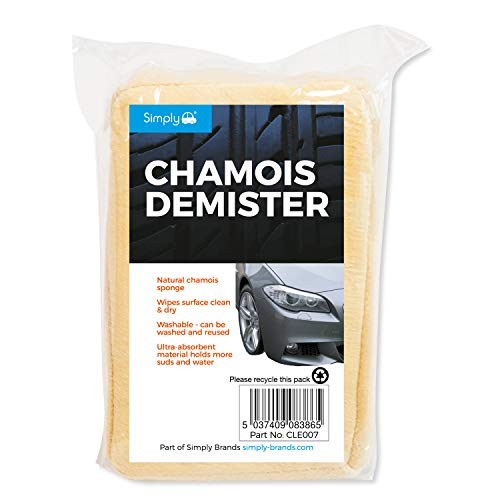 Simply CLE007 Natural Chamois Car Wash Sponge, Cream — image 1