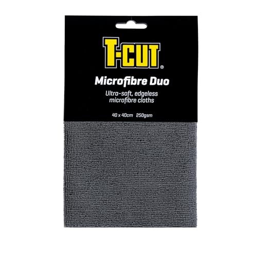 T-Cut Microfibre Edgeless Detailing Cloths, Duo Pack — image 1