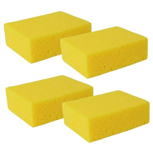 Tek Automotive Large Rectangular Car Wash Sponges, Pack of 4 — image 1
