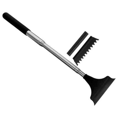 VALICLUD Telescopic Car Windshield Squeegee for Glass Surfaces, Black — image 1