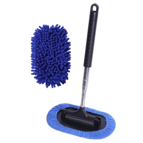 VICASKY Telescopic Windshield Squeegee with Cleaning Brush — image 1