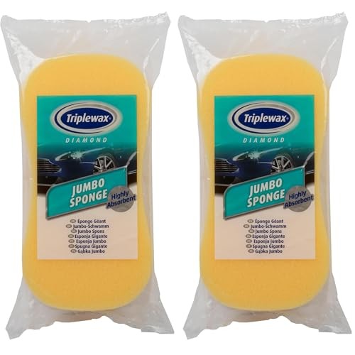 Triplewax Jumbo Car Cleaning Sponges, Pack of 2 — image 1