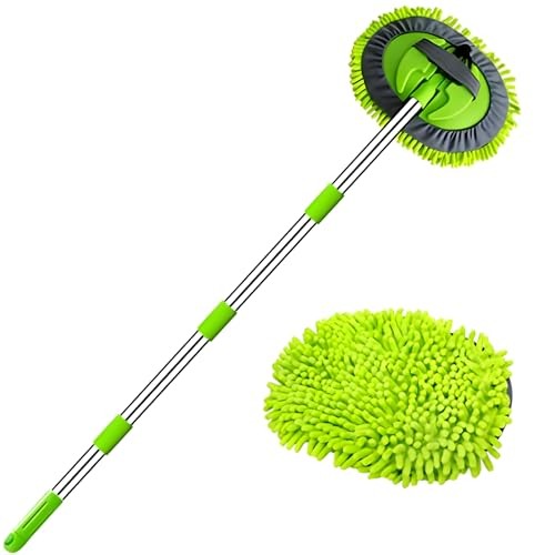 WillingHeart 160cm Car Wash Mop Brush Tool with Long Handle — image 1