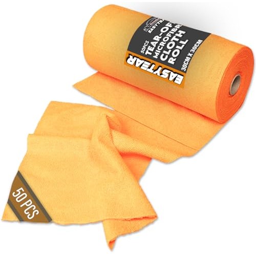 Xtremeauto EASYTEAR Orange Microfibre Cloth Roll, 50 x 30 x 30cm — image 1