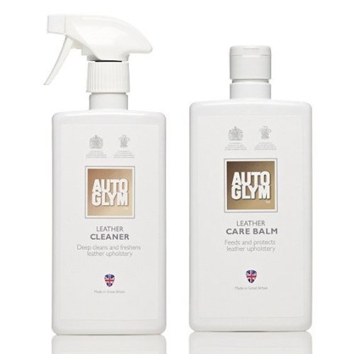 Autoglym Leather Cleaner & Conditioner Care Kit with Towels and Applicator Pads — image 1