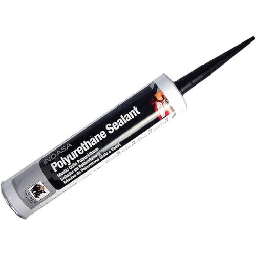 INDASA PU Adhesive Sealant for Body Kits and Panels, Black, 310ml Tube — image 1