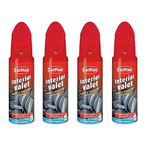 CarPlan Interior Valet Foaming Upholstery Cleaner 400ml, Pack of 4 — image 1