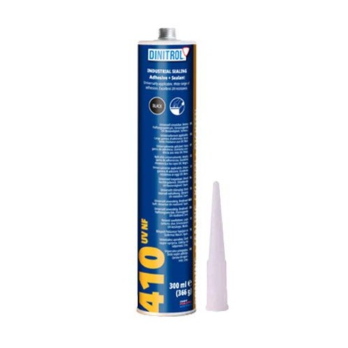 DINITROL 410 UV Black Polyurethane Sealer and Adhesive, 300ml Tube — image 1