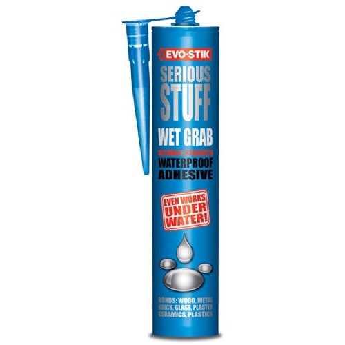 EVO-STIK Strong Stuff Waterproof Grab Adhesive, 2 x 290ml Cartridges — image 1