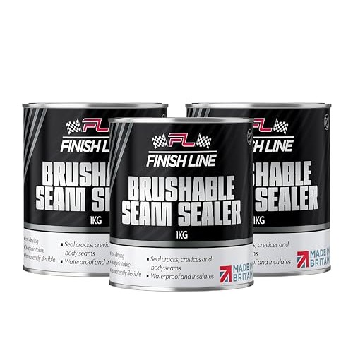 Finish Line Brushable Seam Sealer 1kg Automotive Sealant, Pack of 3 — image 1