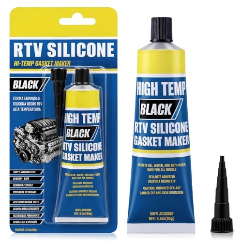 flintronic Black RTV Engine Sealant, 2 x 85ml Silicone Gasket Sealant — image 1