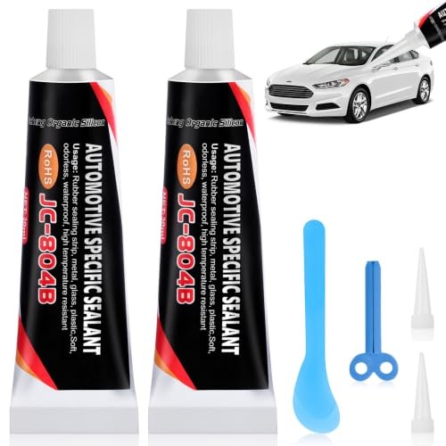 flintronic 30ml Black Automotive Silicone Windscreen Sealant — image 1