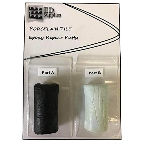 ED Supplies Dark Grey Porcelain Tile Epoxy Repair Putty, 38g — image 1