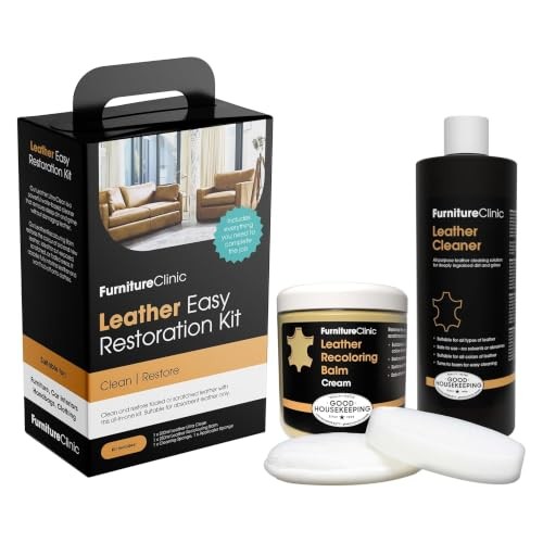 Furniture Clinic Easy Leather Restoration Kit, Cream — image 1