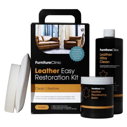 Furniture Clinic Easy Leather Restoration Kit, Navy Blue — image 1