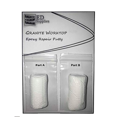 ED Supplies Granite Worktop Epoxy Repair Putty, 38g White — image 1