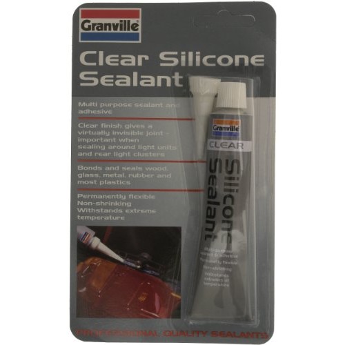 Granville GV0374 Clear Silicone Sealant, 40 g — image 1
