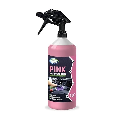JOVS Pink Dashboard Shine Spray, 1 Litre Cherry Fragrance — image 1