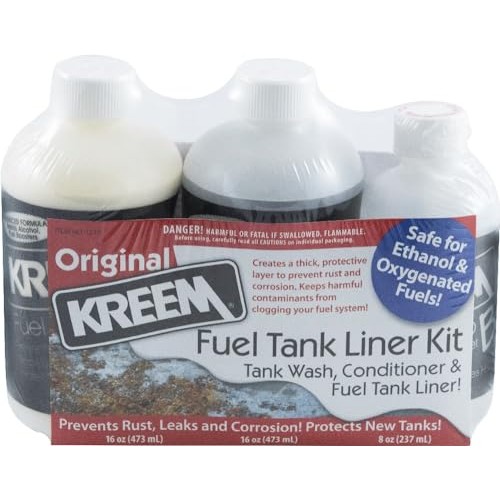 Kreem Complete Petrol/Gas Fuel Sealer Kit with Prep Solutions — image 1