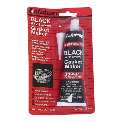 Pralen Black Neutral Silicone Sealant 85g — image 1