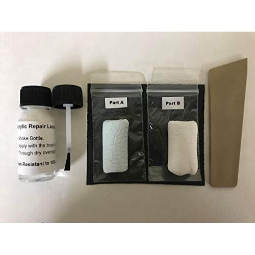 ED Supplies Light Grey PVC & Acrylic Wall Panel Epoxy Repair Putty Kit — image 1