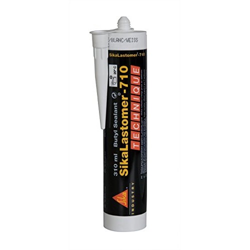 Sika Lastomer 710 Removable Butyl Sealant, 300 ml, White — image 1