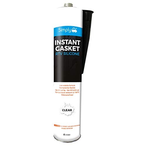 Simply SR-002 Clear RTV Silicone Instant Gasket, Heat Resistant to 200°C — image 1