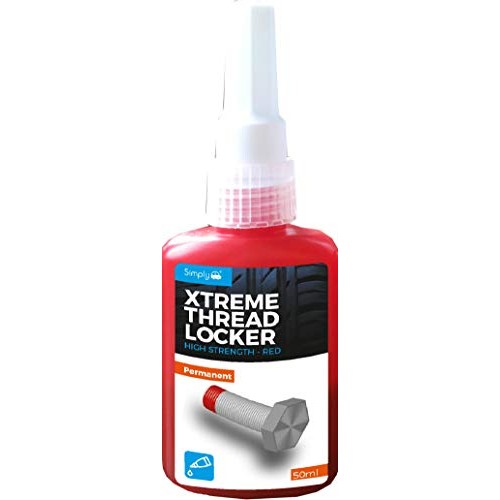 Simply XPTL1 Xtreme Permanent Thread Locker 50ml Red — image 1