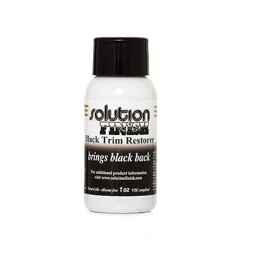 Solution Finish Black Plastic & Vinyl Restorer, 29.57 ml Pack of 1 — image 1