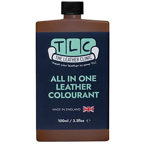The Leather Clinic All-in-One Leather Colourant, Medium Brown, 100ml — image 1