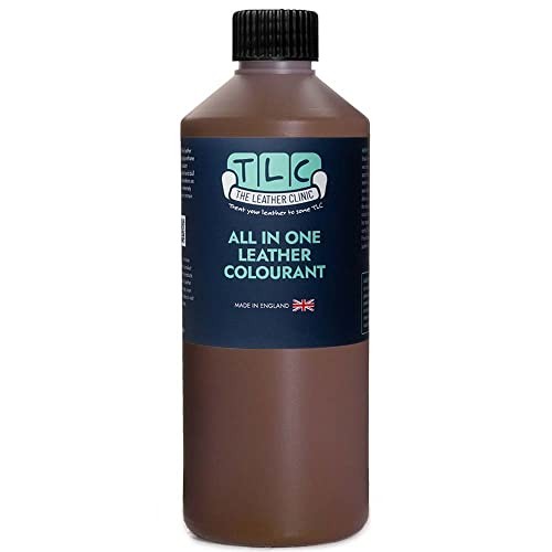 The Leather Clinic All-in-One Leather Colourant, Medium Brown, 500ml — image 1