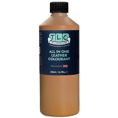 The Leather Clinic Leather Colourant with Built-In Sealant, Tan, 1000ml — image 1