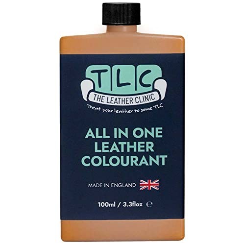 The Leather Clinic Leather Colourant and Self-Seal Repair Paint, Tan, 100ml — image 1